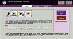 Desktop Screenshot of physicsvodcasts.com